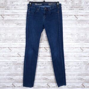 Madewell Skinny Jeans 29x32 Blue 213A